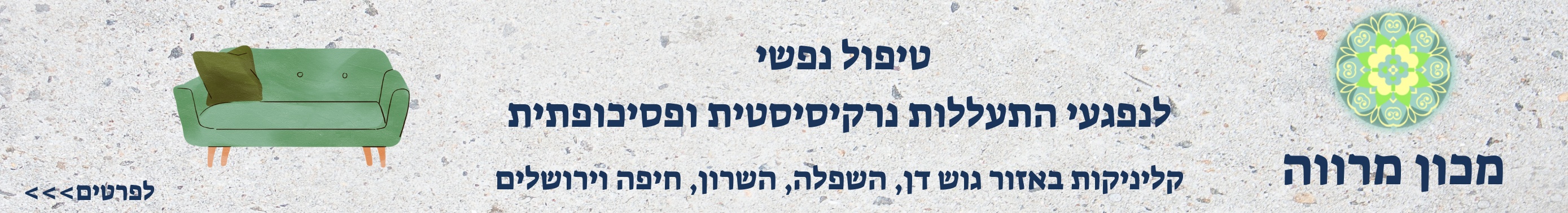 מכון מרווה באנר שנתי 2024