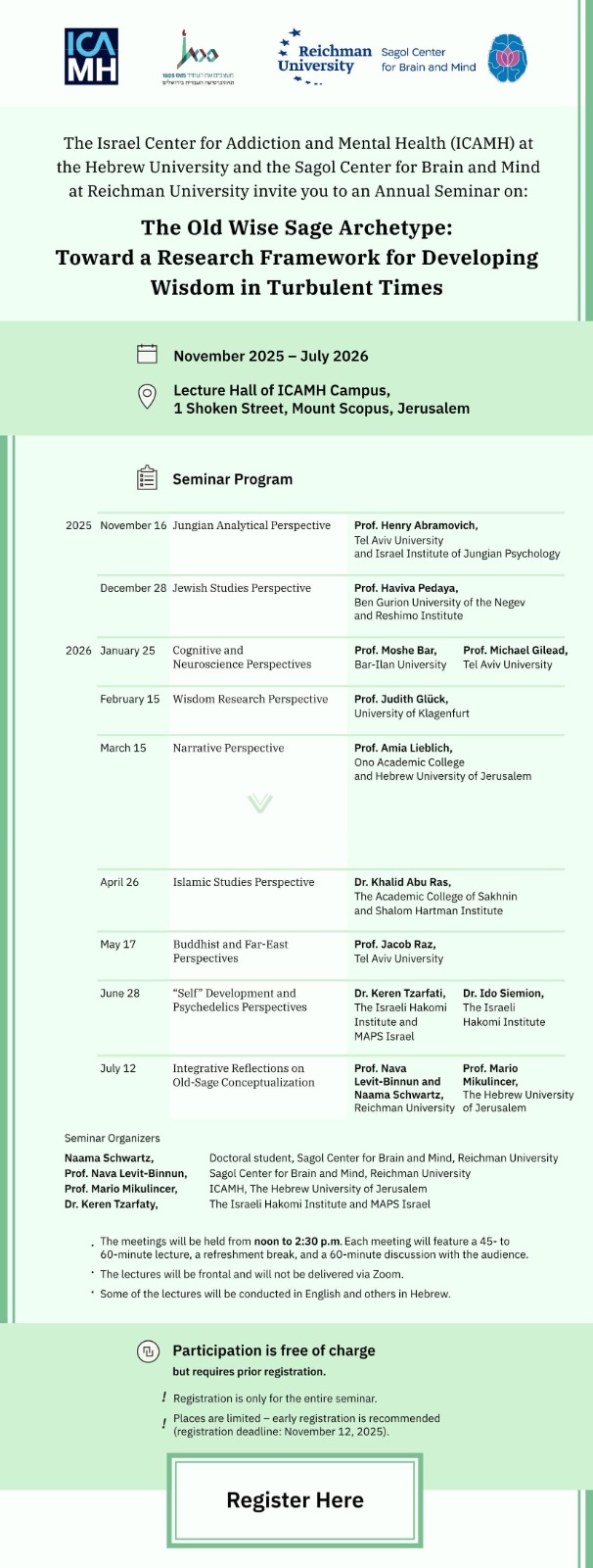 The Old Wise Sage Archetype Seminar